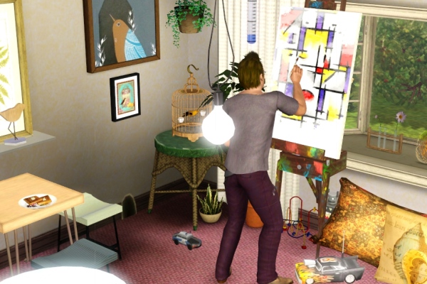 20 絵画やデッサンも