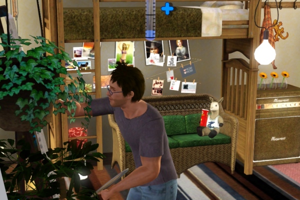 21 こだわりのインテリア ロフト風のベッド