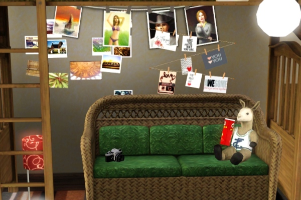 22 おしゃれなソファ ラマ人形 ソファの上にカメラ