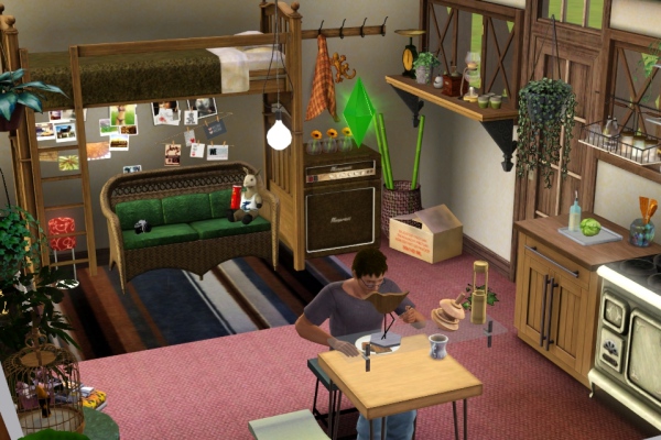 24 狭いけど居心地がよい空間