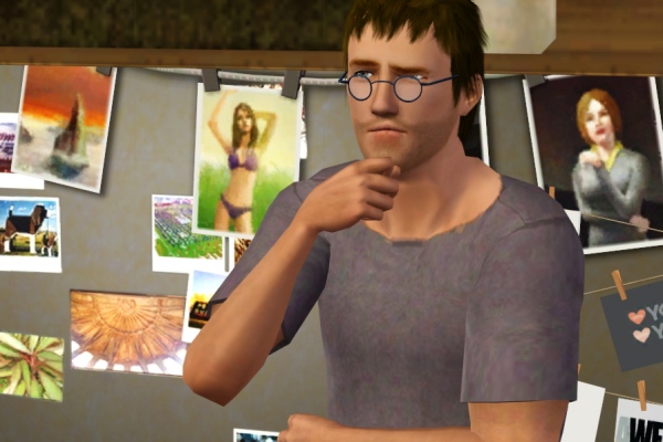 29 考え中 マルさん、妄想