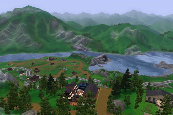 6 ヒドゥンス・プリングスの山の上から